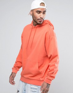 Oversize-худи оранжевого цвета ASOS - Розовый