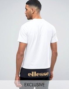 Футболка с логотипом Ellesse - Белый