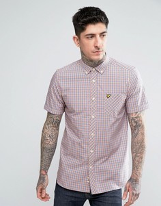 Рубашка в клеточку Lyle &amp; Scott - Желтый