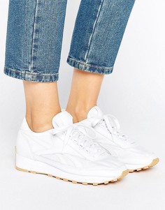 Белые кроссовки на резиновой подошве Reebok Aztec - Белый