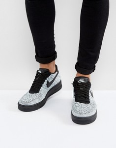 Синие кроссовки Nike Air Force 1 817419-401 - Синий