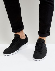 Черные кроссовки Nike Waffle Racer 17 898041-002 - Черный