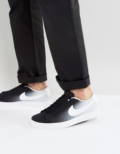 Черные кроссовки Nike SB Blazer Vapor 902663-014 - Черный
