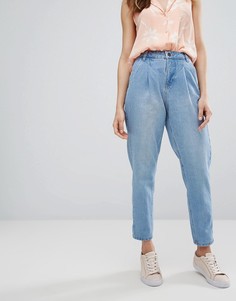 Свободные джинсы в винтажном стиле Vero Moda - Синий