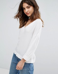 Блузка с завязкой сзади Vero Moda - Белый