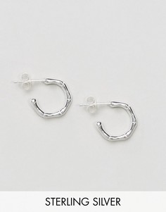 Серебряные серьги-кольца 14 мм ASOS - Серебряный