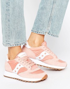 Розовые/белые кроссовки Saucony Exclusive Jazz Original - Розовый