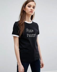 Футболка с логотипом Fred Perry Bella - Черный