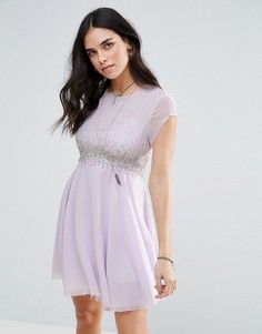 Платье для вечеринок Free People Rock Candy - Фиолетовый