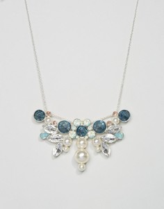 Броское ожерелье с искусственным жемчугом и камнями Johnny Loves Rosie - Мульти
