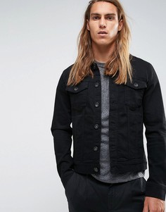 Джинсовая куртка Selected Homme - Черный
