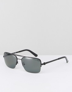 Солнцезащитные очки в квадратной оправе CK Collection - Черный Calvin Klein