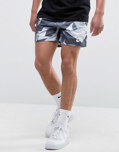 Серые тканые шорты Nike 833879-043 - Серый