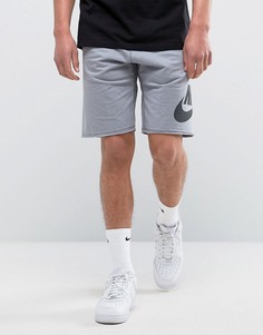 Серые махровые шорты Nike 833959-005 - Серый