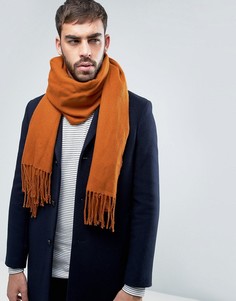 Оранжевый шарф-накидка ASOS - Оранжевый