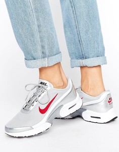 Серебристые кроссовки Nike Air Max Jewell - Серебряный
