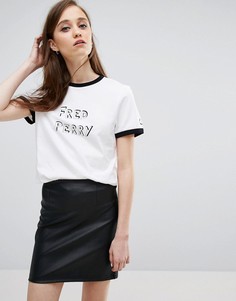 Футболка с логотипом Fred Perry Bella - Белый