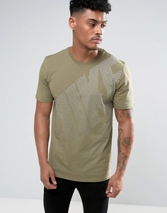 Зеленая футболка с большим логотипом Nike 897143-230 - Зеленый
