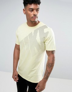 Желтая футболка с большим логотипом Nike 897143-042 - Желтый