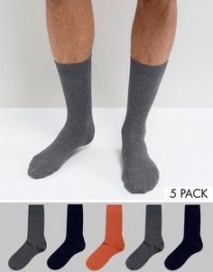 5 пар носков ASOS - Мульти