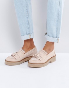 Замшевые лоферы ASOS MARCO - Бежевый