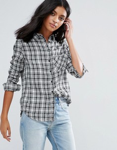 Рубашка в клетку Pepe Jeans Etoile - Белый