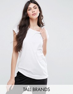 Футболка бойфренда New Look Tall - Белый
