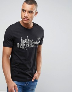 Футболка с принтом Jack &amp; Jones Originals - Черный