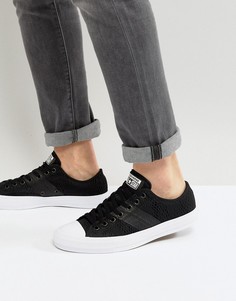 Черные кеды с сетчатым верхом Converse Chuck Taylor All Star II Ox 155749C - Черный