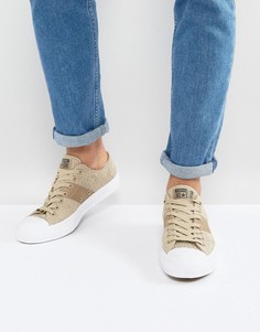 Бежевые кеды с сетчатым верхом Converse Chuck Taylor All Star II Ox 155750C - Бежевый