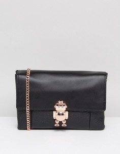Сумка через плечо с застежкой в виде робота Ted Baker Jemms - Черный