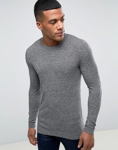 Обтягивающий джемпер ASOS - Серый