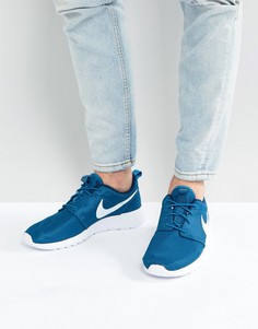 Синие кроссовки Nike Roshe One 511881-408 - Синий