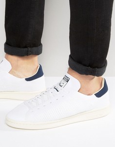 Белые кроссовки adidas Originals Stan Smith OG Primeknit S75148 - Белый