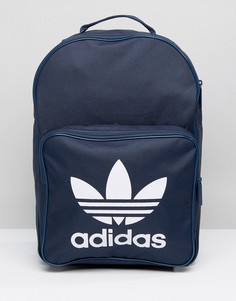 Темно-синий рюкзак с логотипом-трилистником adidas Originals - Синий
