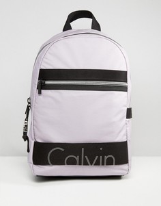 Эксклюзивный трикотажный рюкзак с покрытием Calvin Klein Re-Issue - Фиолетовый