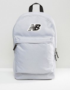 Серый классический рюкзак с логотипом New Balance - Серый