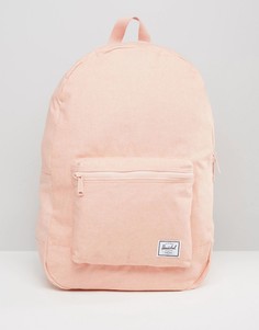Абрикосовый хлопковый рюкзак Herschel Supply Co. - Розовый
