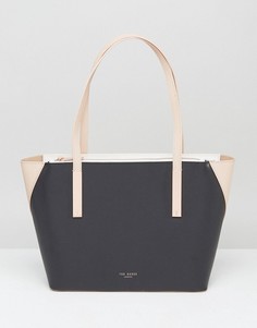 Маленькая сумка-шоппер в стиле колор блок Ted Baker Judy - Черный