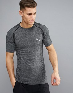 Серая футболка Puma Running Evoknit 59063201 - Серый