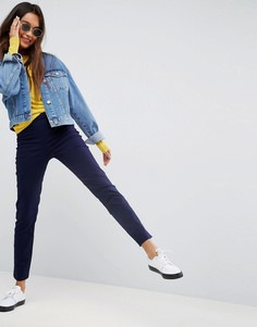 Зауженные брюки-сигареты в стиле casual ASOS - Мульти