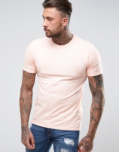 Розовая футболка с большим принтом логотипа Nike 897143-876 - Розовый