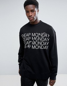 Свитер с логотипом Cheap Monday - Черный