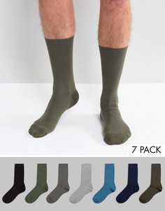 7 пар носков ASOS - Мульти