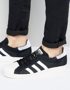 Белые кроссовки из премиум‑трикотажа adidas Originals Superstar Boost BB0191 - Белый