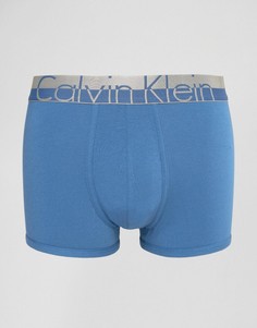 Хлопковые боксеры-брифы Calvin Klein Magnetic - Синий