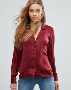 Блузка с отложным воротником Vero Moda - Розовый