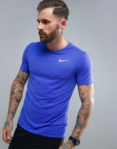 Синяя футболка Nike Running Zonal Cooling Relay 833580-452 - Синий
