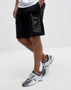 Черные трикотажные шорты Nike 833876-010 - Черный