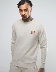 Свитшот с маленьким логотипом Ellesse - Светло-серый